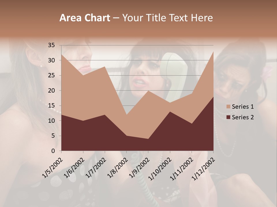 Lifestyle White Sad PowerPoint Template