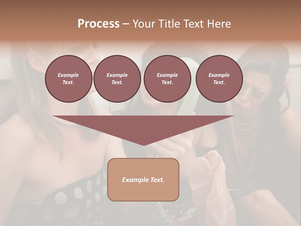Lifestyle White Sad PowerPoint Template