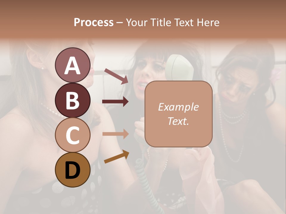 Lifestyle White Sad PowerPoint Template