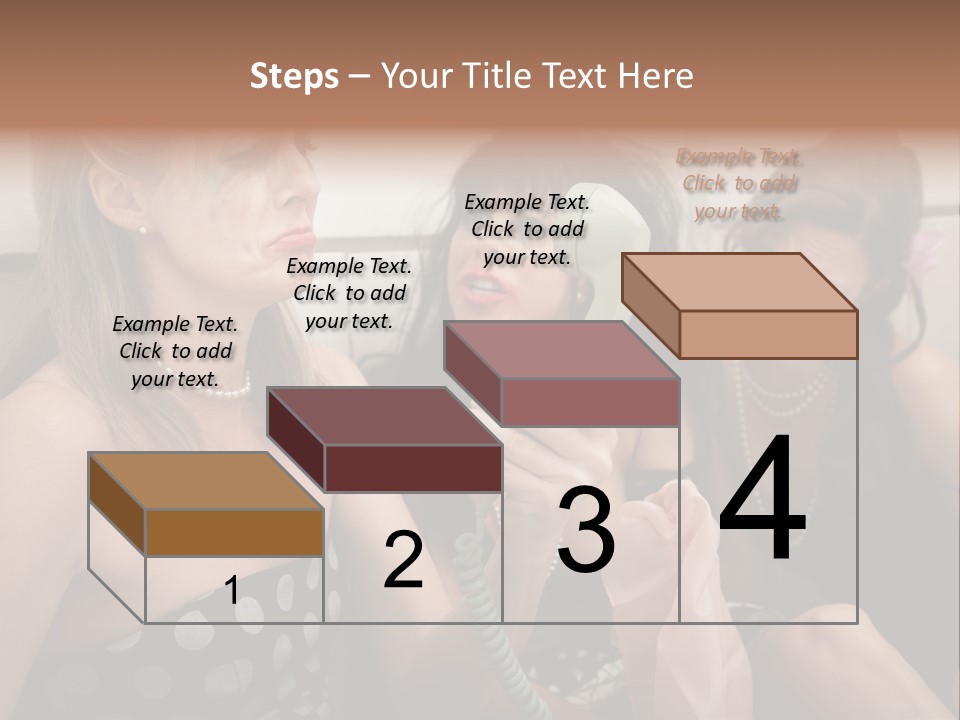 Lifestyle White Sad PowerPoint Template