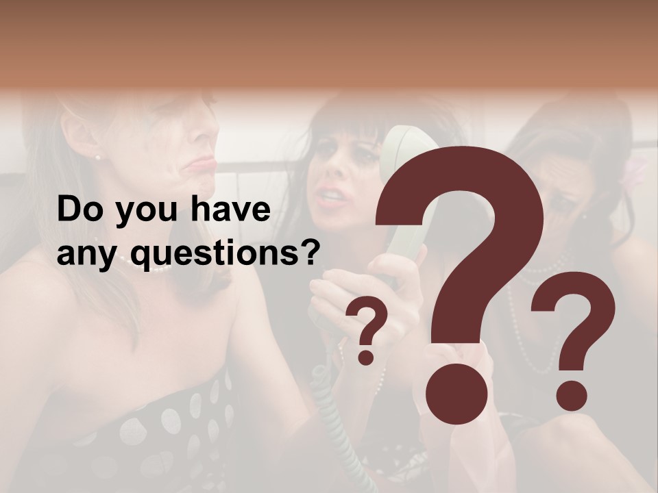 Lifestyle White Sad PowerPoint Template