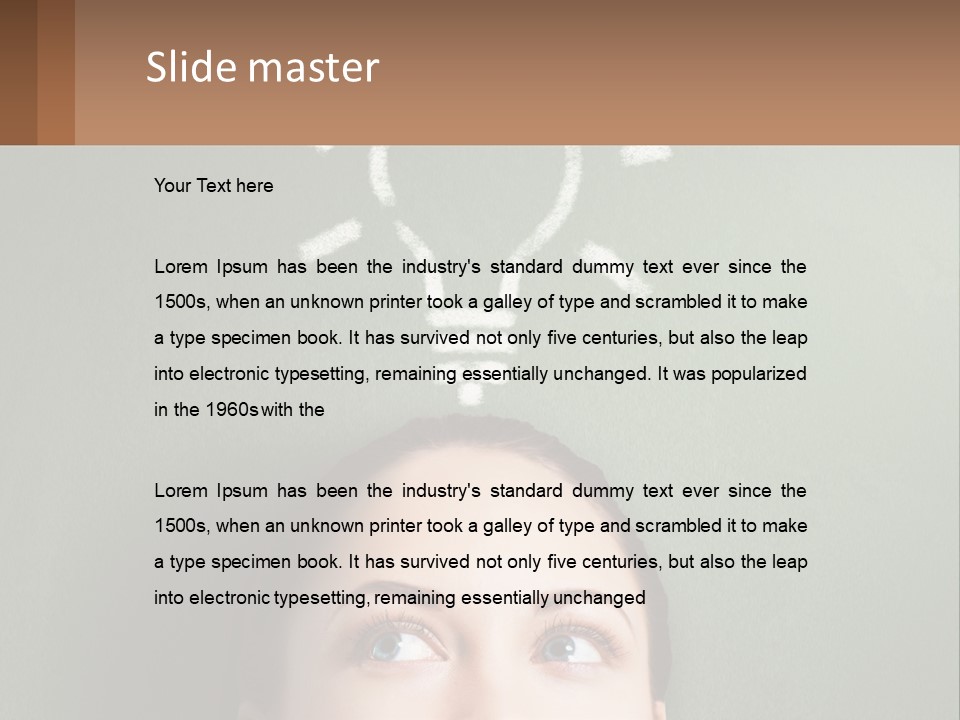 Older Sunset Life PowerPoint Template