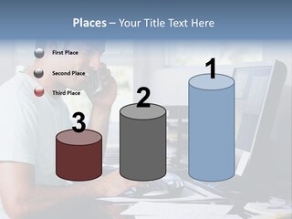 Woman Water Beach PowerPoint Template