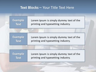 Woman Water Beach PowerPoint Template