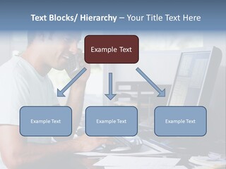 Woman Water Beach PowerPoint Template