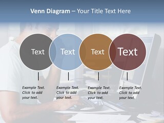 Woman Water Beach PowerPoint Template