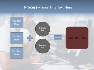 Woman Water Beach PowerPoint Template