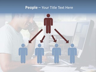 Woman Water Beach PowerPoint Template