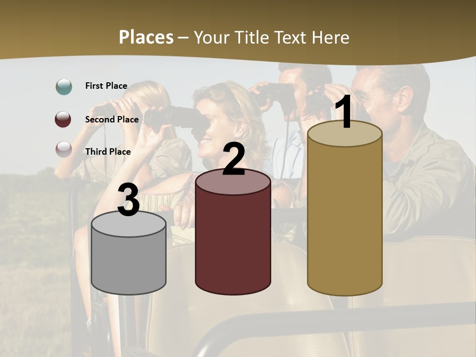Calm Standing Retirement PowerPoint Template