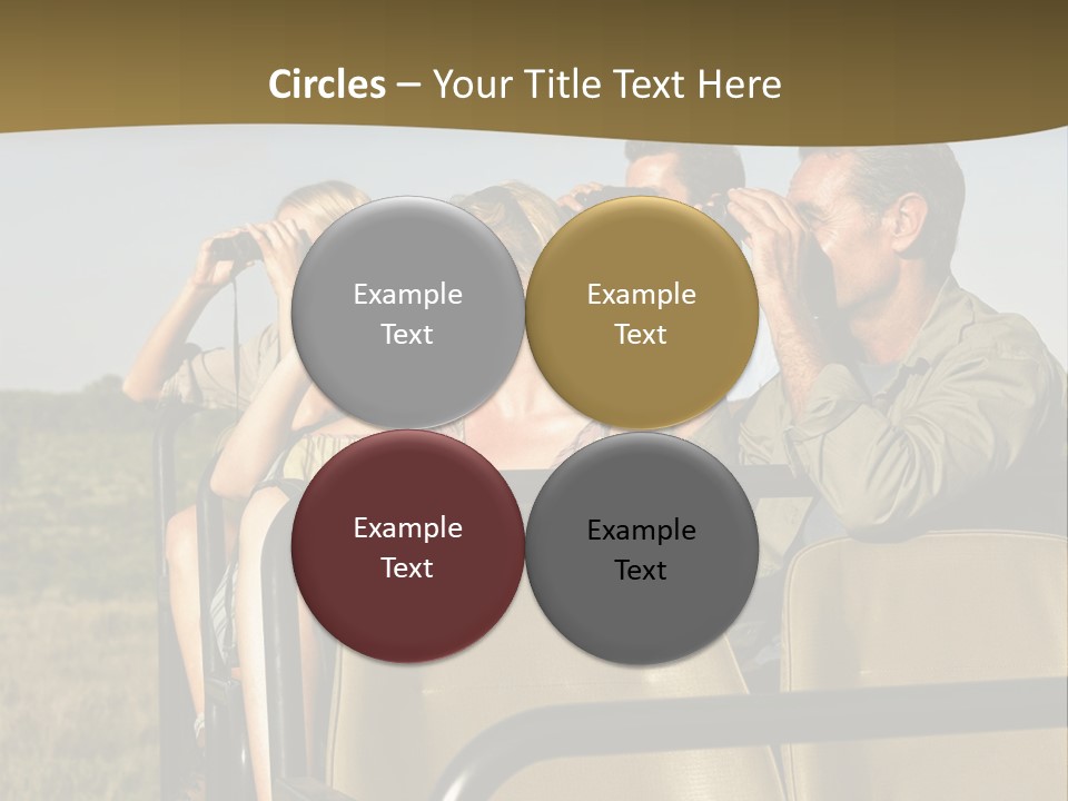 Calm Standing Retirement PowerPoint Template