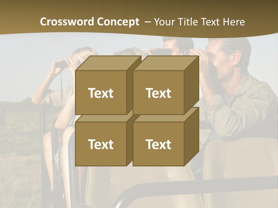 Calm Standing Retirement PowerPoint Template