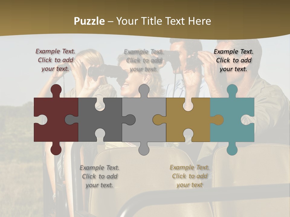 Calm Standing Retirement PowerPoint Template