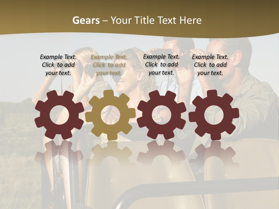 Calm Standing Retirement PowerPoint Template