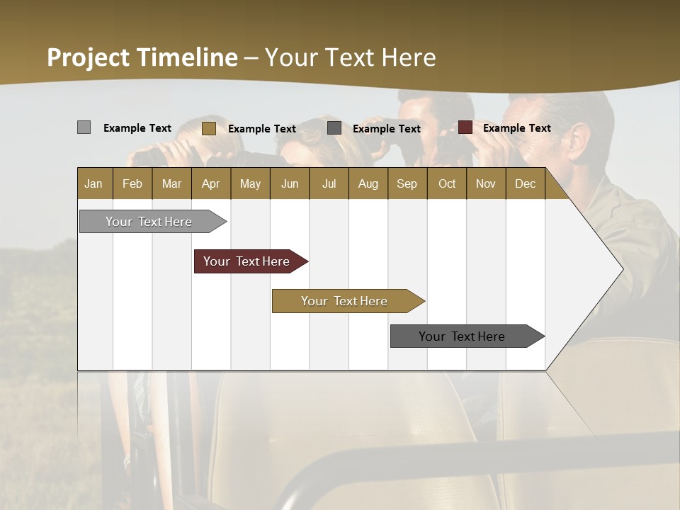 Calm Standing Retirement PowerPoint Template