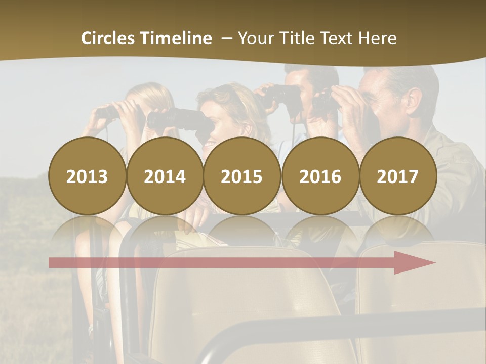 Calm Standing Retirement PowerPoint Template