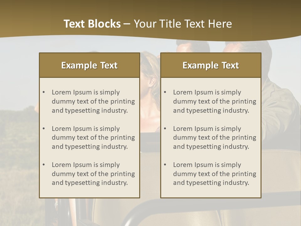 Calm Standing Retirement PowerPoint Template