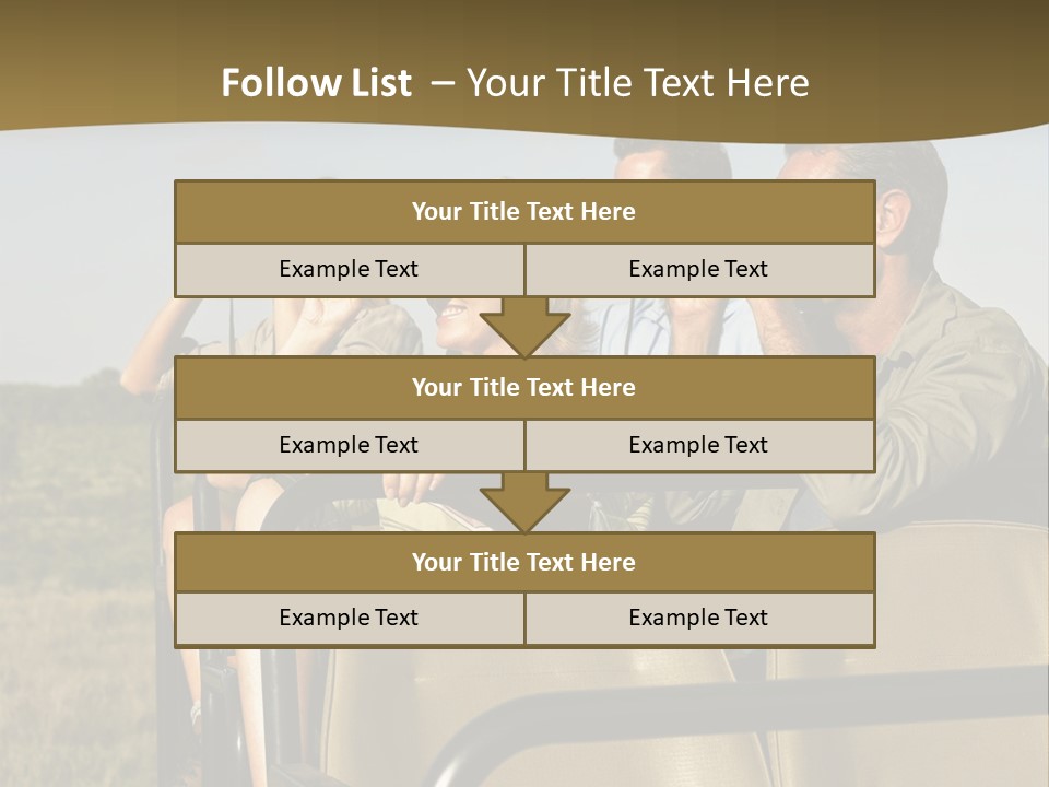 Calm Standing Retirement PowerPoint Template