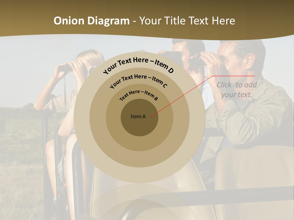 Calm Standing Retirement PowerPoint Template