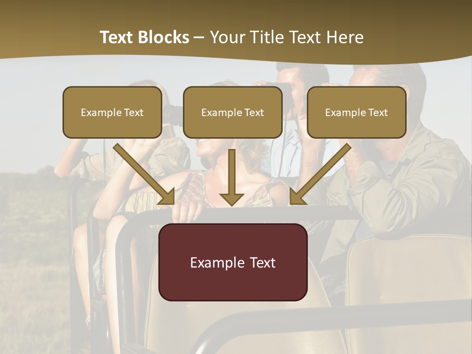 Calm Standing Retirement PowerPoint Template