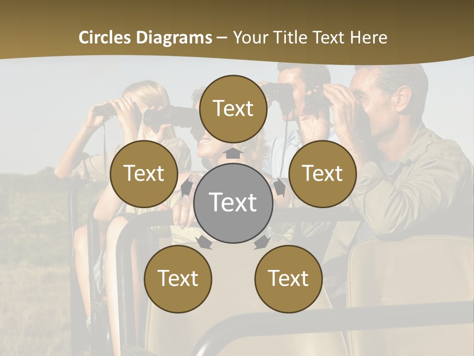 Calm Standing Retirement PowerPoint Template