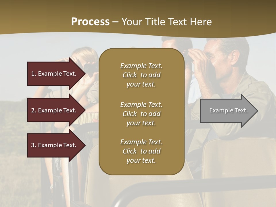 Calm Standing Retirement PowerPoint Template
