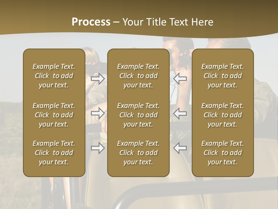 Calm Standing Retirement PowerPoint Template