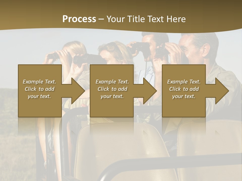 Calm Standing Retirement PowerPoint Template