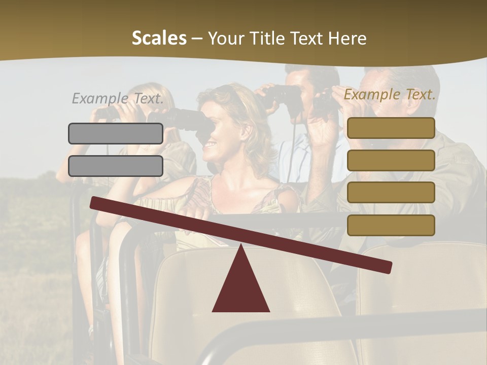 Calm Standing Retirement PowerPoint Template