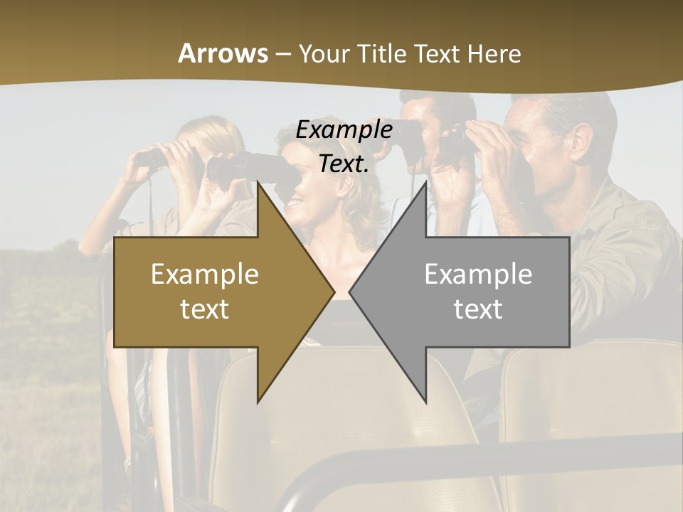 Calm Standing Retirement PowerPoint Template