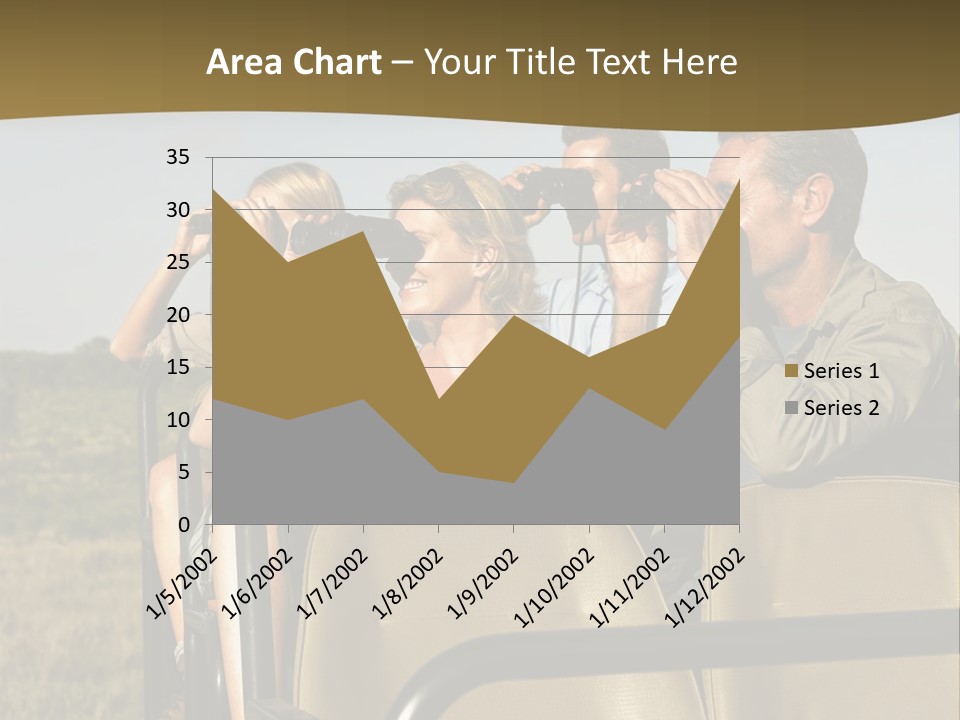 Calm Standing Retirement PowerPoint Template