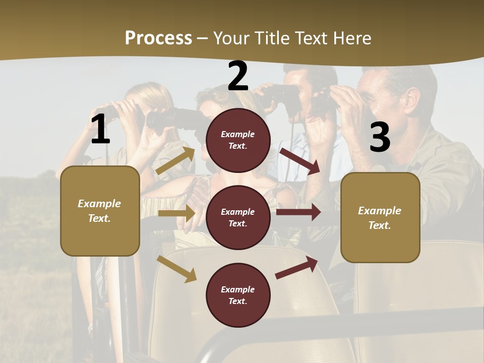 Calm Standing Retirement PowerPoint Template
