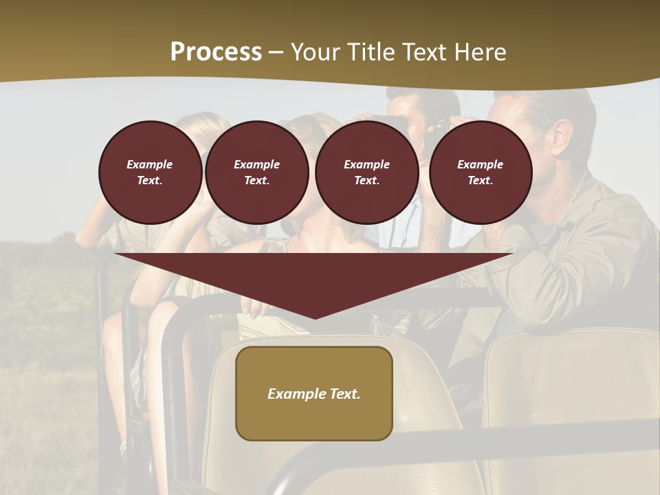 Calm Standing Retirement PowerPoint Template