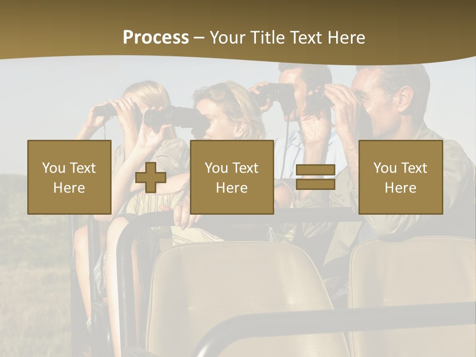 Calm Standing Retirement PowerPoint Template