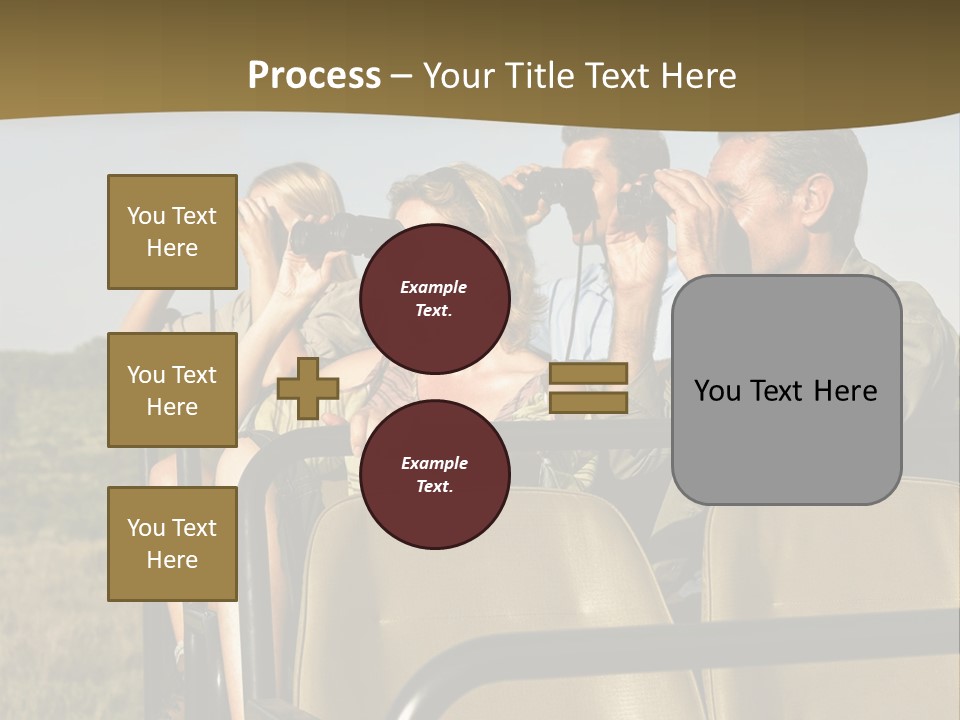 Calm Standing Retirement PowerPoint Template