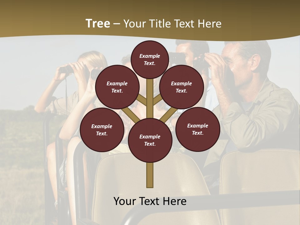 Calm Standing Retirement PowerPoint Template