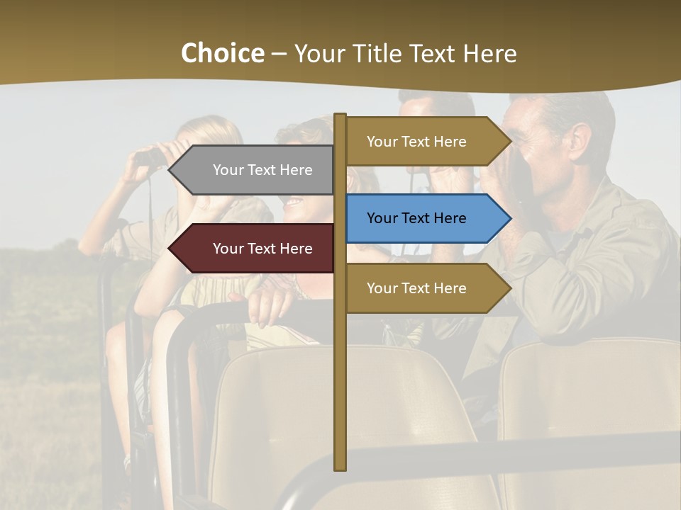 Calm Standing Retirement PowerPoint Template