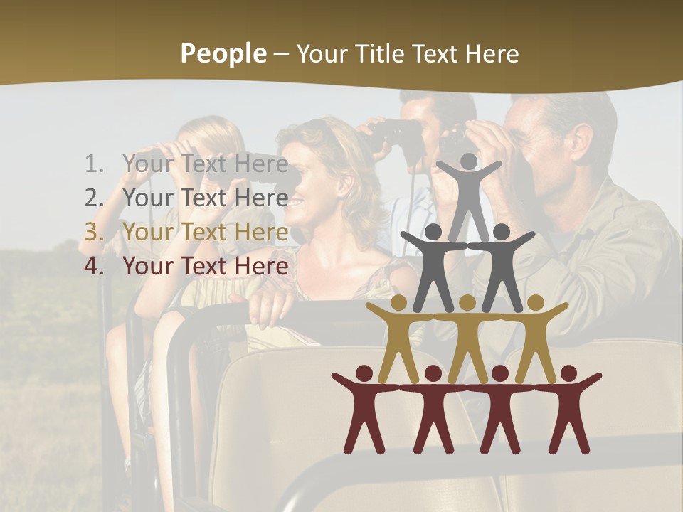 Calm Standing Retirement PowerPoint Template