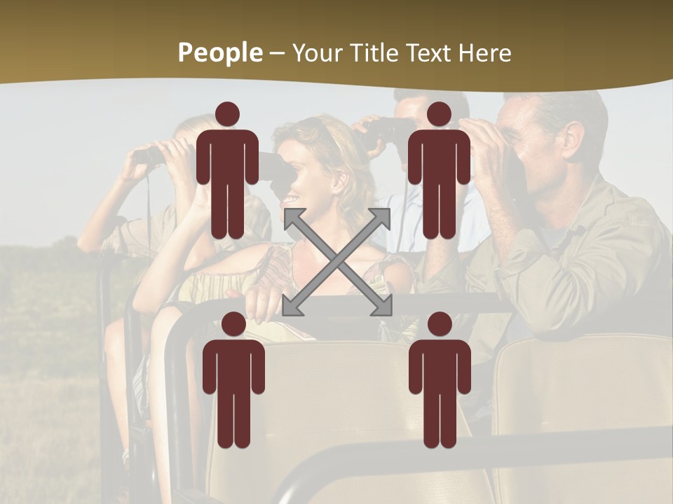 Calm Standing Retirement PowerPoint Template