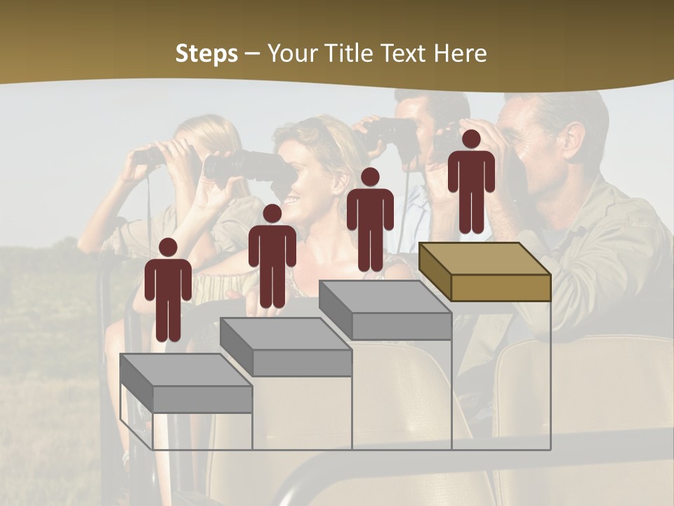 Calm Standing Retirement PowerPoint Template