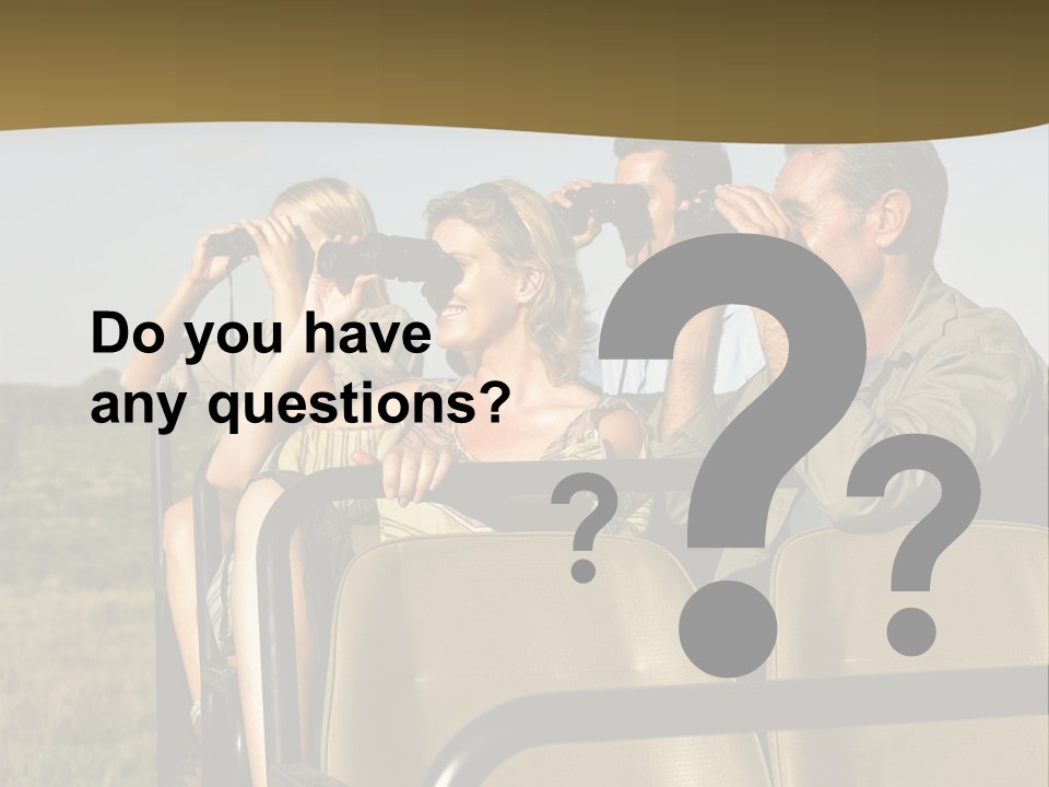 Calm Standing Retirement PowerPoint Template