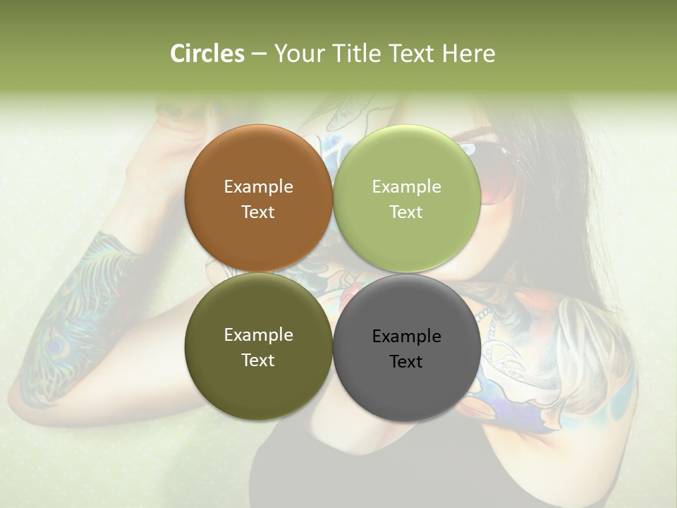 Coastal Elderly Coast PowerPoint Template