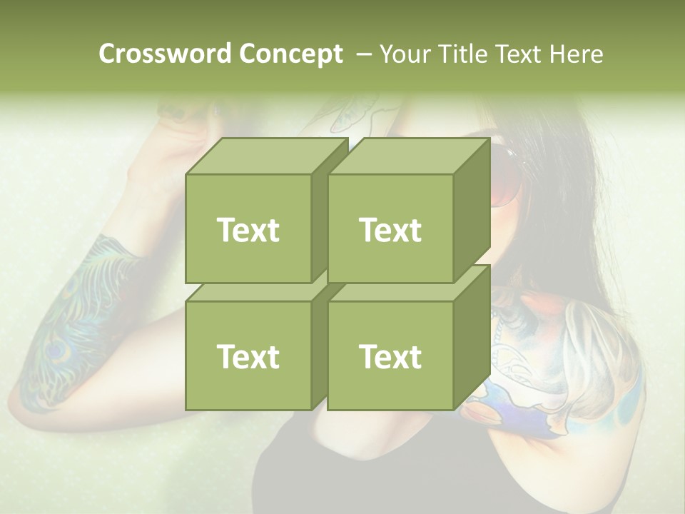 Coastal Elderly Coast PowerPoint Template