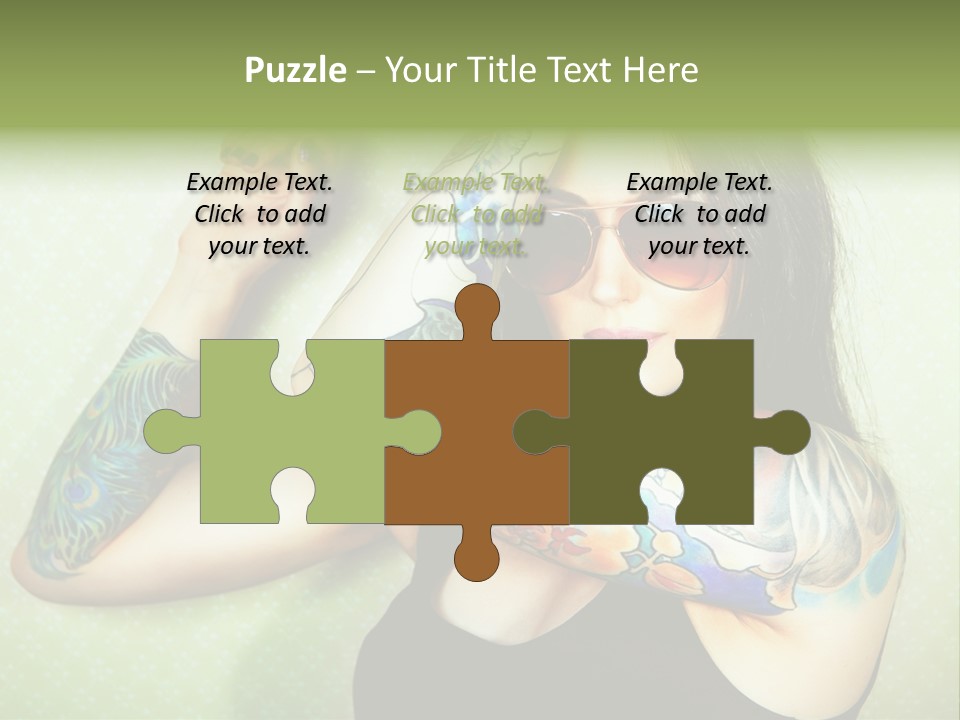 Coastal Elderly Coast PowerPoint Template