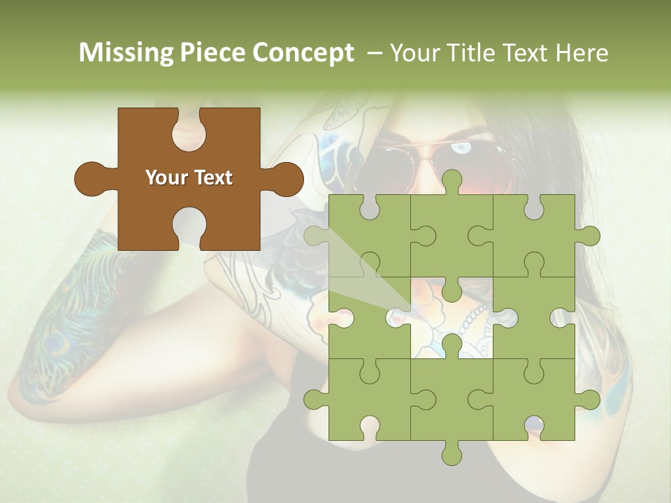 Coastal Elderly Coast PowerPoint Template