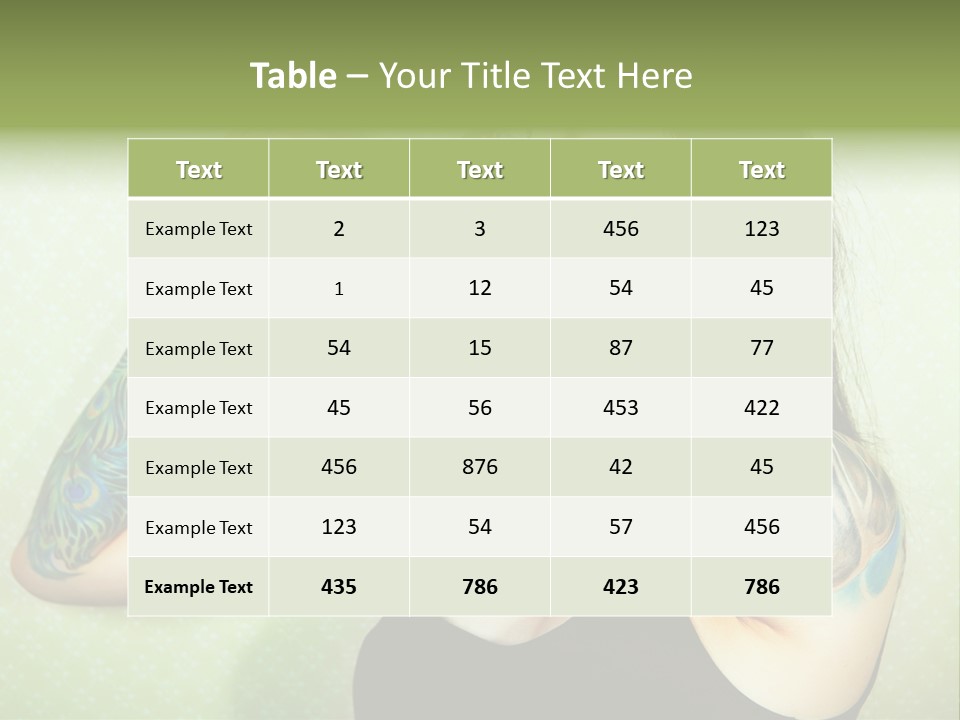 Coastal Elderly Coast PowerPoint Template
