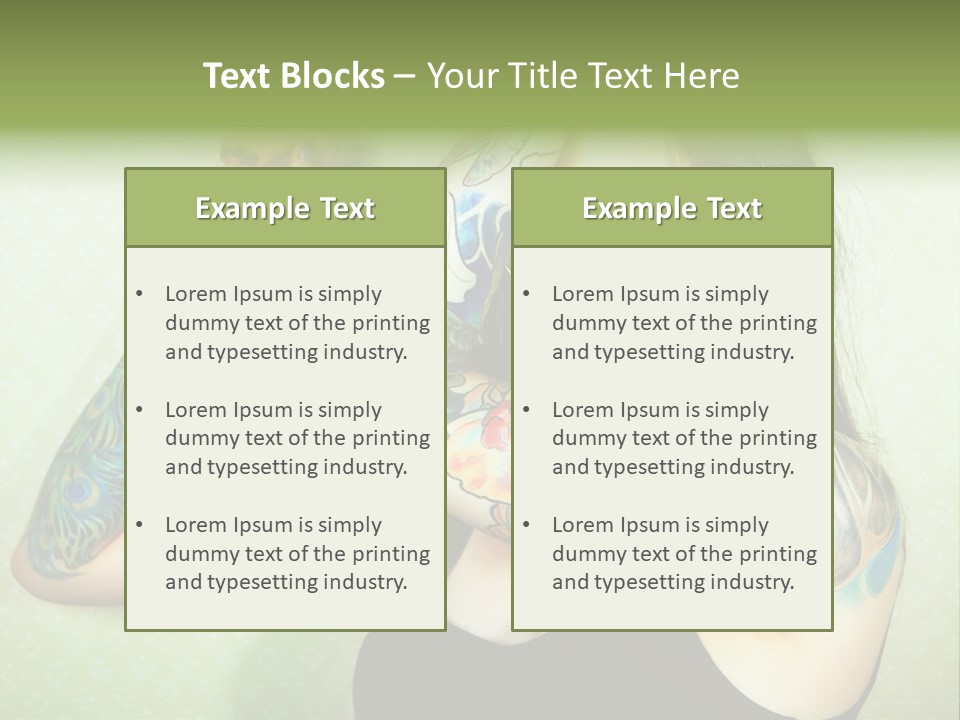 Coastal Elderly Coast PowerPoint Template