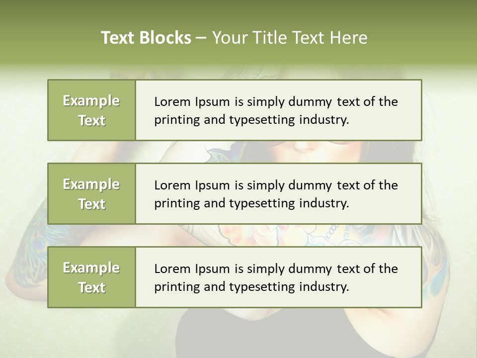 Coastal Elderly Coast PowerPoint Template