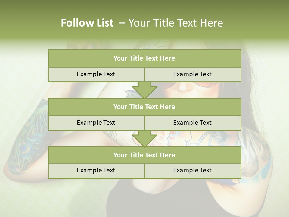 Coastal Elderly Coast PowerPoint Template
