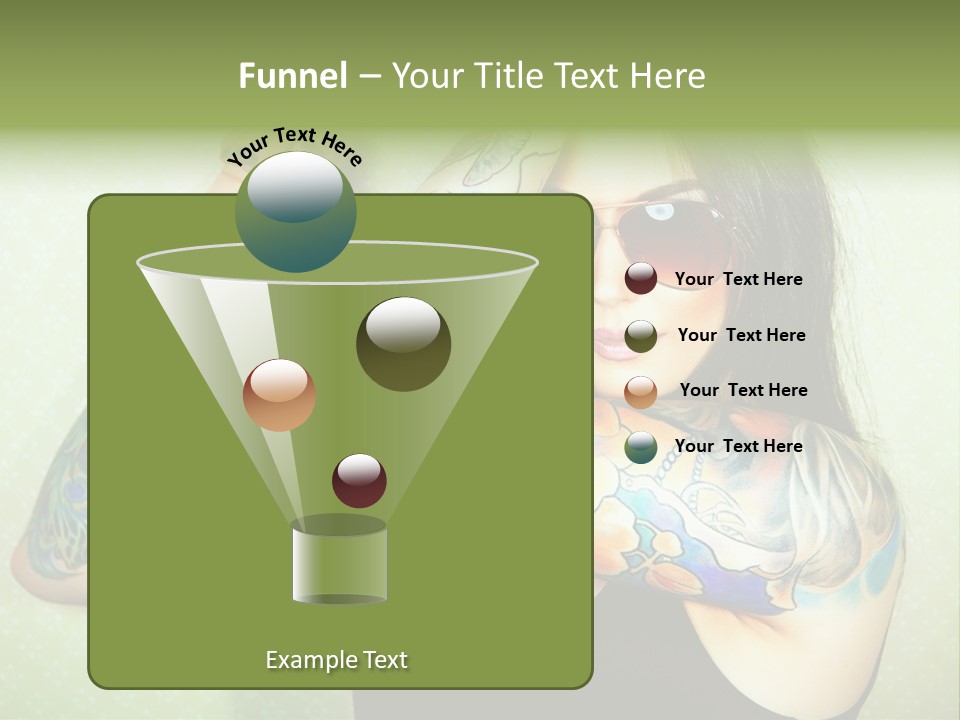 Coastal Elderly Coast PowerPoint Template