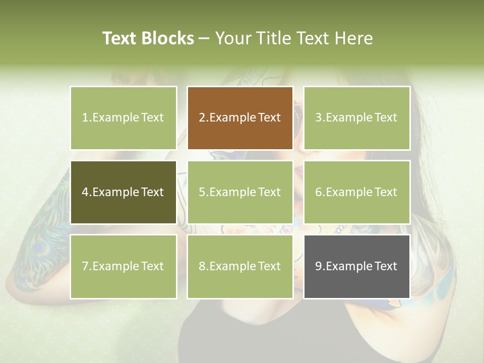 Coastal Elderly Coast PowerPoint Template